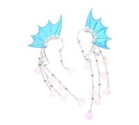 Gogogmee Accesorios Para Niña Estilo Con Borlas Inspiradas Hadas Ligeros y Confortables Conjuntos De Horquillas y Pendientes Versátiles Para Múltiples Usos Diseño Tradicional Hanfu Para Fie