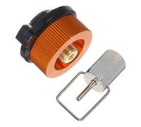 Gogogmee Adaptador de Boquilla para depósito de Combustible: Adaptador de Recarga de Gas. Boquilla para Estufa de Camping, y Actividades al Aire Libre.