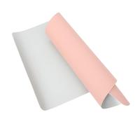 Gogogmee Alfombrilla Escritorio Doble Cara Plegable Reposamanos Uñas Protector Mesa Antideslizante Portátil para Oficina Salón Manicure