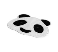 Gogogmee Alfombrilla Masaje Antideslizante para Ducha con Diseño Panda Exfoliante para Pies y Espalda Removedor de Piel Muerta con Ventosas para Fijación Segura