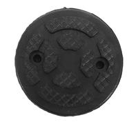 Gogogmee Almohadilla de Goma Redonda para Gato de Suelo Resistente Antideslizante Compatible Elevadores Hidráulicos para Uso Automotor Durante Todo el Año