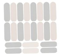 Gogogmee Almohadillas de Repuesto para Lima de Pies Bare Feet 20 Piezas de Repuesto de Papel de Lija para Herramienta de Lima de Pies de Alta Seguridad