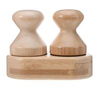 Gogogmee Aplicador de Aceite y Cera para de Set Redondo de 5X5X85 CM Doble Base de Utensilio de Cocina para Cuidado y Protección de Madera Uso Doméstico y Profesional