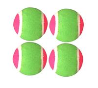 Gogogmee Balones Adhesivas de 25 Pulgadas 4 Unidades para Lanzar y Atrapar Bola de Ventosa Superficie de Franela Juguete para Juego al Aire Libre y Desarrollo Motriz Color Aleatorio