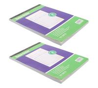 Gogogmee Bloc de Recibos Comerciales A5, 2 Unidades Autocopiativas para Pequeñas Empresas, Libro de Pedidos Minoristas y Facturas, Formularios para Gestión y Seguimiento de Órdenes