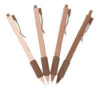 Gogogmee Bolígrafos de Gel Retractiles Decorativos Estudiantes, Paquete de 4 Piezas, Tinta Negra, Plástico Cómodo y Fácil de Guardar, Adecuado para Scrapbooking