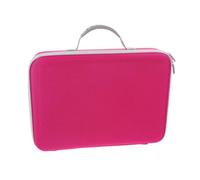 Gogogmee Bolsa de Almacenamiento Portátil para Secador de Pelo Modelo Hd16, Color Rosa Fucsia, Resistente a Golpes con Compartimentos Internos, Organizador Compacto para Viaje y Cuidado