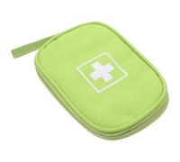 Gogogmee Bolsa Médica Portátil Pequeña Verde con Asa Organizador Multifuncional para Medicamentos y Equipo de Emergencia Adecuado para Viajes al Aire Libre y Uso Doméstico