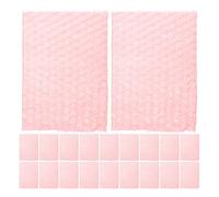 Gogogmee Bolsas de Burbujas Rojas Antiestáticas 10X15 CM, Paquete de 100 Unidades, Material Acolchado y Engrosado, para Envío y Embalaje Seguro de Productos Frágiles