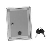 Gogogmee Buzón Pequeño para con Cerradura Caja de Resistente y para Cartas y Votos Diseño Retro para Pared