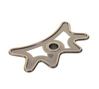 Gogogmee Cabeza de Puente de Billar Metálica Portátil Ergonómica y Compacta Soporte para Taco de Billar Accesorio Preciso para Partidas Casa y Clubes