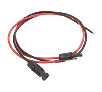 Gogogmee Cable de Extensión Solar 1 Metro, 2 Piezas, Conectores de Desconexión Rápida, Compatible Paneles Solares y Baterías, Adecuado para Energía Renovable y Sistemas Fotovoltaicos