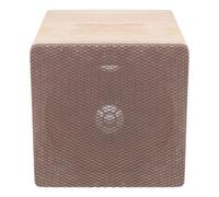 Gogogmee Caja de Altavoz para Automóvil de Madera Maciza Subwoofer de 4 Pulgadas Carcasa Acústica para Sistema de Audio de Coche Mejora Graves y Sonido Profundo Instalación Sencilla