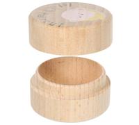 Gogogmee Caja de madera para recuerdos de cortes de pelo de bebés, contenedor para guardar recuerdos de primeros cortes de pelo, ideal para guarderías de bebés, niños y niñas, regalos para