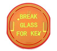 Gogogmee Caja de Seguridad Emergencia Montada Pared con Cerradura para Llaves y Objetos Importantes Diseño Compacto para Hotel Oficina Hogar Acceso Rápido Situaciones Críticas