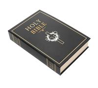 Gogogmee Caja Fuerte Forma Libro con Cerradura Combinación y Llave Caja Fuerte Oculta para Dinero y Joyas para Monedas y Portátil para Objetos Personales