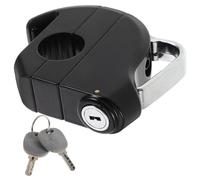 Gogogmee Candado Casco para Moto y Scooter Eléctrico Bloqueo Antirrobo de Aleación de Aluminio Soporte Seguro para Casco Manillar Accesorio Resistente para Bicicletas y Motos