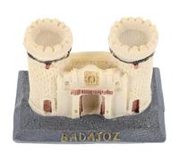 Gogogmee Castillo en Miniatura de Resina para Decoración de Paisaje en Miniatura Accesorio para Casas de Muñecas Figura Detallada Estilo Palacio Español para Mesa de Arena y Mini