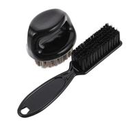 Gogogmee Cepillo para y Bigote Set Profesional con Cepillo Cuello Removedor de Cabello para Barbería Cuidado Masculino y Limpieza