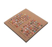 Gogogmee Chinchetas de Bandera Global 197 Piezas Tablero de Corcho Chinchetas de Mapa del Mundo para Aula y Oficina Decorativas Epoxi Resistente para Proyectos Educativos y Viajes