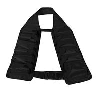 Gogogmee Cinturón De Cerveza Al Aire Libre Ajustable De Material Cómodo Negro, Soporte Multifuncional para Hombro, Accesorios para Senderismo, Barbacoas y Fiestas, Unisex, Ligero y Portátil