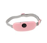 Gogogmee Cinturón De Masaje Abdominal Con Almohadilla Térmica Para El Vientre Cinturón De Cintura Con Calefacción Eléctrica Masajeador Lumbar Eléctrico