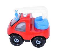 Gogogmee Coche de Juguete de Ingeniería para Niños Inercia, Plástico Resistente y Diseño Rojo, Adecuado para Bebés de 1 a 3 Años para Desarrollo Motor
