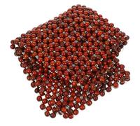 Gogogmee Cojín de Asiento Cuentas de Madera para Verano Fresco y Transpirable Tamaño 1-2 CM Diseño Cómodo para Coche Cojín de Asiento Summer Cool Cojines de Cuentas de Madera