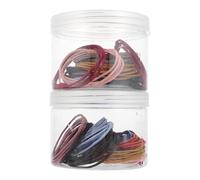 Gogogmee Coleteros Elásticos Cabello 40 Unidades Banda Pelo Niña Colores Surtidos Lazos Simples de Goma Cómodos y Duraderos Accesorios Versátiles para Cuidado y Estilo Diario