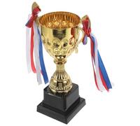 Gogogmee Copa de Trofeo Deportivo de Metal Dorado para Estudiantes, Premio Pequeño para Ganadores Escolares, Trofeo de Reconocimiento para Competencias y Celebraciones Deportivas,