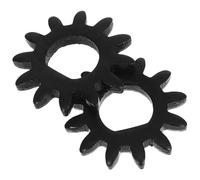 Gogogmee Cortadora de pasta, piezas de máquina de fideos con manivela, accesorio de engranaje de hierro, 2 piezas, diámetro de orificio 9 MM, para cocina