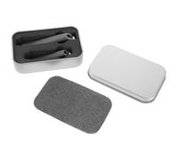 Gogogmee Cortaúñas de Acero Inoxidable 2 Piezas Set de Manicura para Manos y Pies Mango Ergonómico Kit de Tijeras para Uñas Preciso y Práctico para Uso Diario