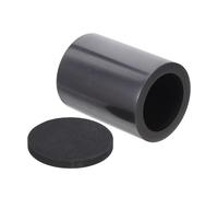 Gogogmee Crisol de Grafito con Tapa Antioxidante 12 Ml para Fundir Aluminio, Cobre y Latón, Equipo de Fusión para Joyería y Laboratorio, Resistencia Térmica Elevada y Precisión en