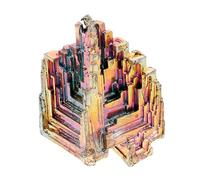 Gogogmee Cristal De Bismuto Espécimen Irregular 40 Gramos Piedra Mineral Decoración Para Escritorio y Hogar Colección Única