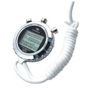 Gogogmee Cronómetro Digital Portátil Profesional con Correa Cronógrafo Electrónico LCD de 3 Niveles y 30 Pistas Temporizador para Entrenamiento Deportivo y Actividades al Aire Libre