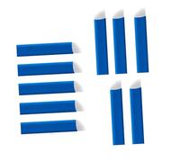 Gogogmee Cuchillas Desechables Azules para Maquillaje Manual y Tatuajes, 30 Piezas, Acero Inoxidable y Pp, Portátil con Alta Estabilidad para Maquillaje y Tatuajes