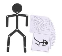 Gogogmee de Madera 24 Tarjetas Dobles Juego Educativo Primera Infancia Desarrollo de Coordinación Ojo-Mano y Habilidades Cognitivas Juguete para Estimular la Atención Pensamiento Lógico