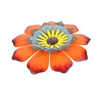 Gogogmee Decoración De Pared De Girasol Adorno De Hierro Para Colgar La Pared Flores Hogar Adorno De Jardín