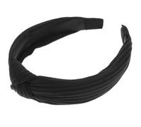 Gogogmee Diadema Ancha de Encaje para Mujeres y Niñas Banda de Pelo de Negra Accesorio Duradero y Elegante para Uso Diario y Regalo