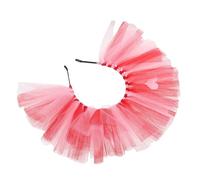 Gogogmee Diadema de San Valentín para Mujer Forma de Corazón, Malla Ligera y Diseño Degradado, Diadema Ancha para Fiestas Temáticas y Accesorios de Cabello Románticos