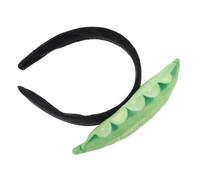 Gogogmee Diadema de Tela Flexible Diseño de Guisante para Lavado Facial y Uso Versátil Ocasión para Mujeres