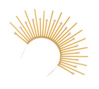Gogogmee Diadema Plástica Resistente Accesorio para Fiesta Cosplay Virgen Diosa Mujer
