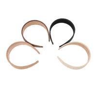 Gogogmee Diademas Para Mujer 4 Piezas Tocados Sencillos De Rafia Naturales Color Mixto Para Cabello Femenino Uso Diario