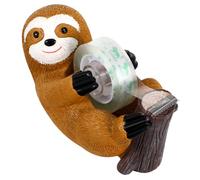 Gogogmee Dispensador de Cinta Pequeño Portátil con Cortador para Oficina y Escritorio Soporte Resistente para Cinta Adhesiva Autoadherente Herramienta Práctica para Papelería