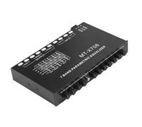 Gogogmee Ecualizador Gráfico de Audio para Automóvil Bandas Ecualizador Estéreo Ajustable para de Sonido Control de Compacto y de Instalar Construcción Resistente y Duradera