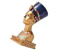 Gogogmee Escultura de Resina Estilo Antiguo Egipcio Figura Decorativa Vintage para Oficina y Hogar Decoración Temática Egipcia Accesorio Artístico Elegante