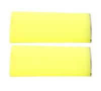 Gogogmee Estuche dispensador de 2 Cuchillas: Estuche para desechar Cuchillas de Afeitar Desechables - Contenedor para Guardar rotas en barberías, Color Amarillo