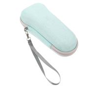 Gogogmee Estuche Rígido para Maquinilla de Afeitar Eléctrica, Color Verde Fruta, Diseño Antipresión Compacto con Cremallera Resistente, Organizador de Viaje para Afeitadora y Accesorios de