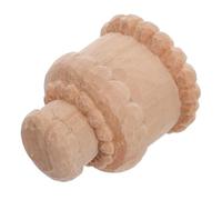 Gogogmee Figura de Pastel de Madera sin Pintar Mini, Modelo de Pastel de Simulación Rústico para Manualidades, Decoración DIY para Fiestas y Hogar, Kit Artesanal Seguro, Creatividad