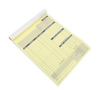 Gogogmee Formularios de Factura de Trabajo sin Carbón 2 Piezas, Papel Autocopiativo, Formato Profesional, Creación Rápida de Registros, para Reparaciones y Registros Financieros,